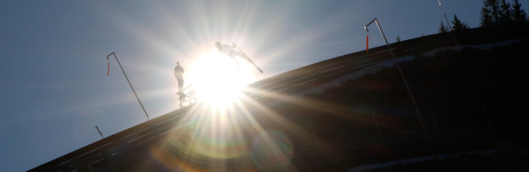 Mario Seidl (AUT) zeigte den weitesten Sprung des Tages.