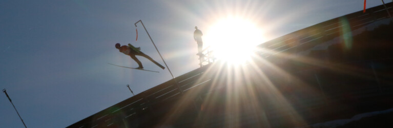 Mario Seidl (AUT) zeigte den weitesten Sprung des Tages.