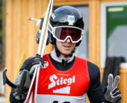 Oleksandr Shumbarets (UKR) zeigte einen starken Sprung.