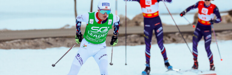 Aleksander Skoglund (NOR) lief die schnellste Zeit des Tages bei den Männern.