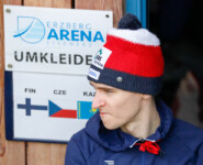 Jan Vytrval (CZE) kombinierte sich in die Top Ten.