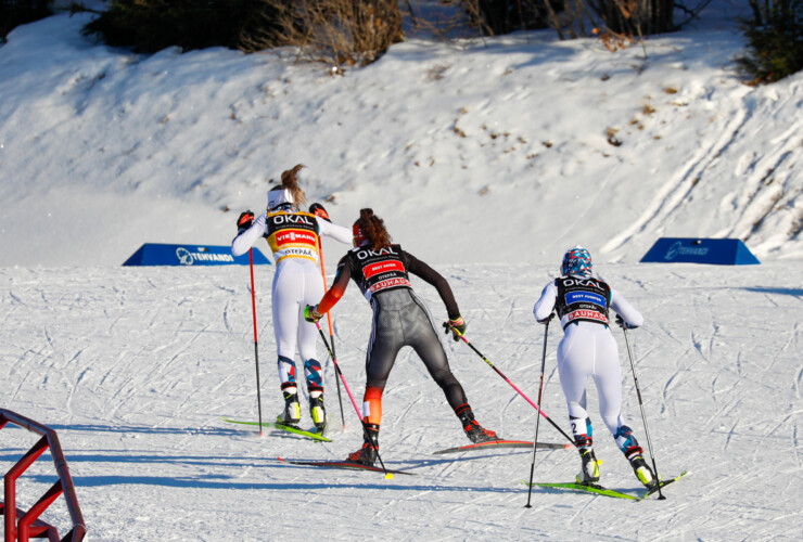 Ida Marie Hagen (NOR), Nathalie Armbruster (GER), Gyda Westvold Hansen (NOR)