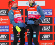 Spaß muss sein: Jenny Nowak (GER), Svenja Wuerth (GER)