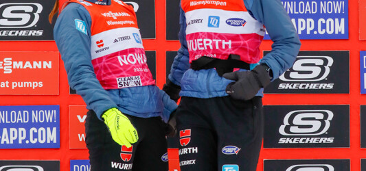 Spaß muss sein: Jenny Nowak (GER), Svenja Wuerth (GER)