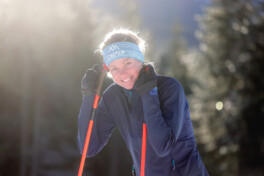 Ex-Biathletin und CimAlp Markenbotschafterin Marie Dorin-Habert: "Ich bin schon immer gerne in den Bergen gelaufen"
