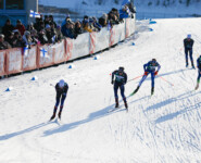 Viele Zuschauer und Sonne gab es zum Abschluss in Lahti.