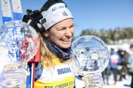 Langlauf Weltcup: Jessie Diggins gewinnt Massenstart in Falun und den Gesamtweltcup