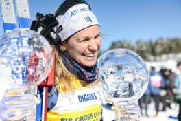 Langlauf Weltcup: Jessie Diggins gewinnt Massenstart in Falun und den Gesamtweltcup