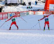 0,1 Sekunden fehlten Stefan Rettenegger (AUT) zum Sieg gegen Johannes Lamparter (AUT)(l-r).