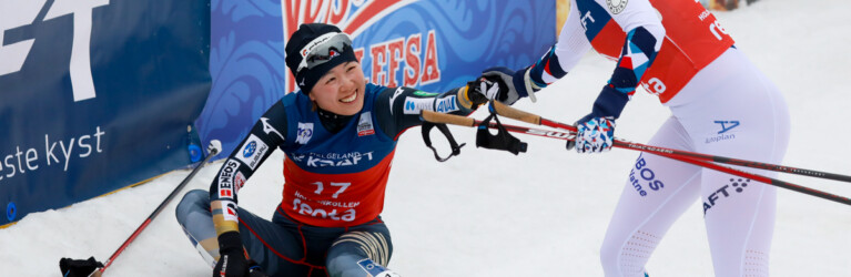 Anju Nakamura (JPN), Marte Leinan Lund (NOR), (l-r)