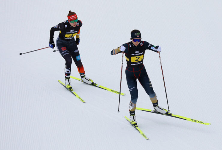 Jenny Nowak (GER), Yuna Kasai (JPN), (l-r)