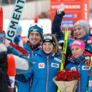 Team Austria: Stefan Rettenegger (AUT), Lisa Hirner (AUT), Annalena Slamik (AUT), Johannes Lamparter (AUT), (l-r)