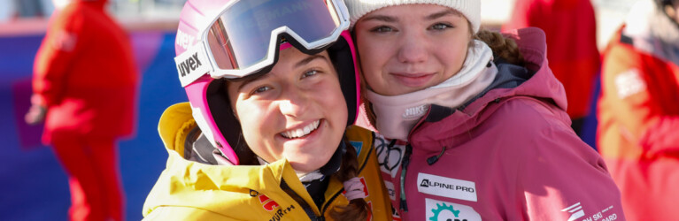 Nathalie Armbruster (GER) und Tereza Koldovska (CZE), (l-r)
