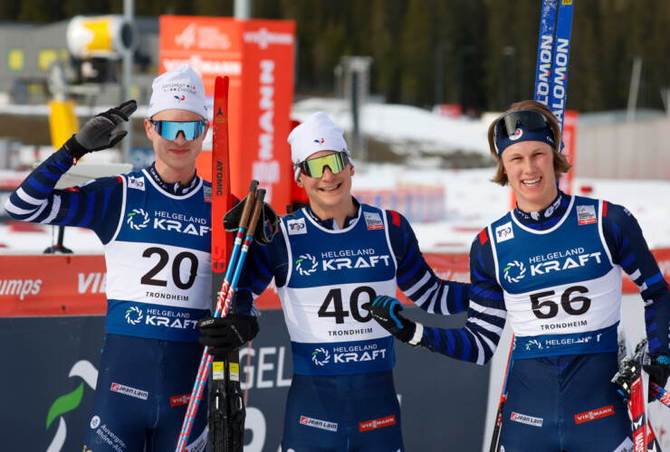 Marco Heinis (FRA), Antoine Gerard (FRA), Gael Blondeau (FRA), (l-r)