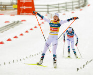 Der Moment, in dem du den Gesamtweltcup gewinnst: Ida Marie Hagen (NOR).
