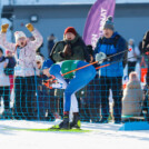 Eero Hirvonen (FIN) wird vom Heimpublikum gefeiert.