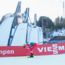 Johannes Lamparter (AUT) bei der Einfahrt ins Stadion