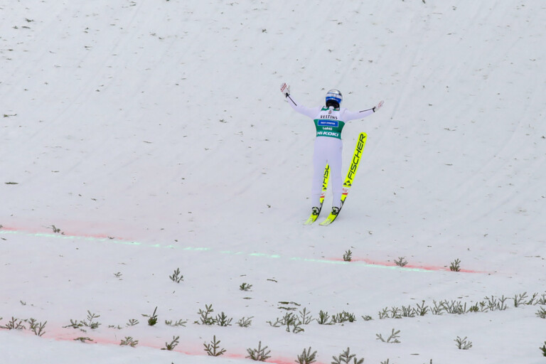 Das war ganz schön weit! Johannes Lamparter (AUT)