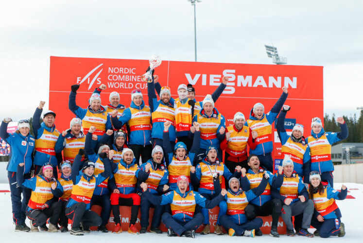 Johannes Lamparter (AUT) und Team Österreich waren das erfolgreichste Männer-Team im vergangenen Winter.