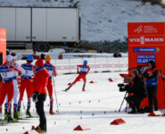 Stefan Rettenegger (AUT) macht sich auf die letzten zehn Kilometer der Saison.