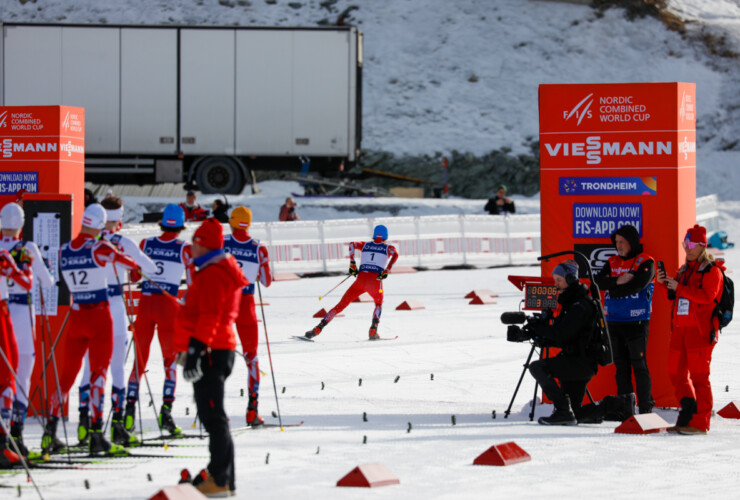 Stefan Rettenegger (AUT) macht sich auf die letzten zehn Kilometer der Saison.