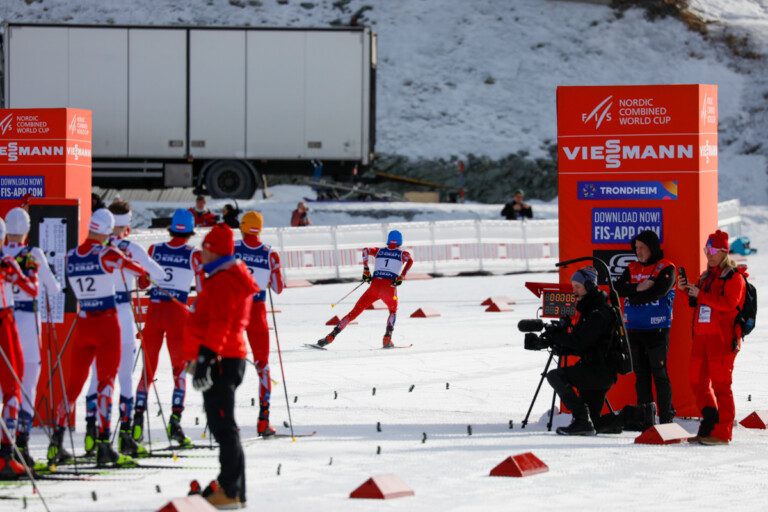 Stefan Rettenegger (AUT) macht sich auf die letzten zehn Kilometer der Saison.