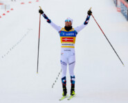 Jarl Magnus Riiber (NOR) gewinnt auch den zweiten Wettbewerb am Holmenkollen.