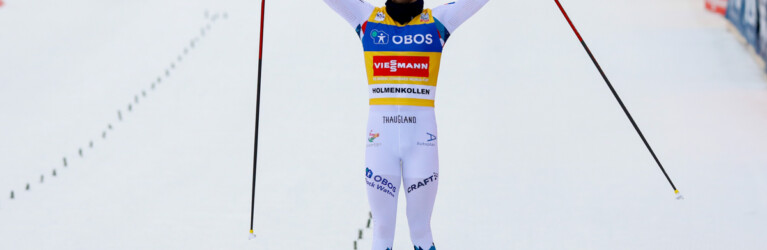 Jarl Magnus Riiber (NOR) gewinnt auch den zweiten Wettbewerb am Holmenkollen.