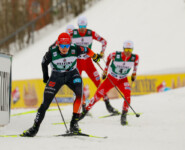 Julian Schmid (GER I), hier noch an der Spitze des Feldes