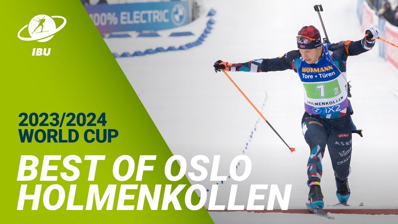  Foto zu Biathlon Video Highlights Weltcup Oslo 2024 - xc-ski.de Langlauf 