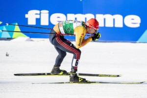 Julian Schmid (GER) bei der bislang letzten Ausgabe des Weltcups in Val di Fiemme (ITA)