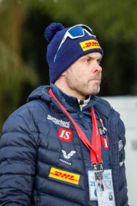Finnlands Cheftrainer Antti Kuisma (FIN) muss, wie alle finnischen Trainer im Skispringen und der Nordischen Kombination, um seinen Job bangen.