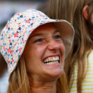 Prominente Zuschauerin: Skispringerin Katharina Schmid (GER)