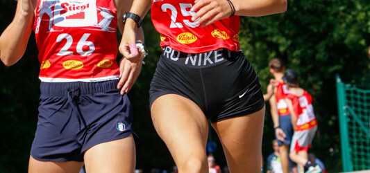 Ludovica Del Bianco (ITA), Anaelle Paris (FRA), (l-r) beim Youth Cup