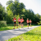 Aaron Hochenegg (AUT), Hannes Mey (GER), Victor Hugo Sivle (NOR), Leon Kristoffer Kjoellestad (NOR), Maximilian Ferner (AUT), (l-r) beim Youth Cup