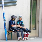 Veronica Gianmoena (ITA), Ema Volavsek (SLO), (l-r)