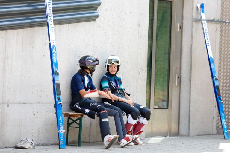 Veronica Gianmoena (ITA), Ema Volavsek (SLO), (l-r)