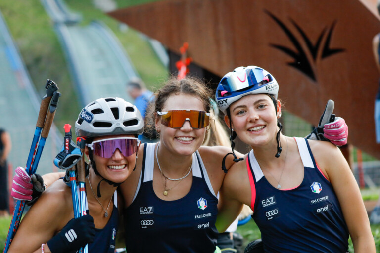 Veronica Gianmoena (ITA), Daniela Dejori (ITA), Greta Pinzani (ITA), (l-r)