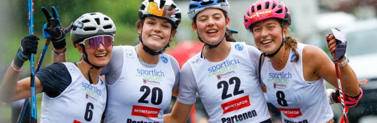 Veronica Gianmoena (ITA), Daniela Dejori (ITA), Greta Pinzani (ITA), Nathalie Armbruster (GER), (l-r)