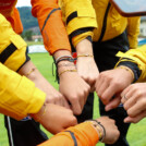 Team: Nathalie Armbruster (GER), Anne Haeckel (GER), Jenny Nowak (GER), Maria Gerboth (GER), Tim Kopp (GER), (l-r)