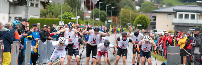 Zielsprint: Einar Luraas Oftebro (NOR), Kristjan Ilves (EST), Jens Luraas Oftebro (NOR), (l-r)