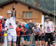 Einar Luraas Oftebro (NOR), Kristjan Ilves (EST), Jens Luraas Oftebro (NOR), (l-r)