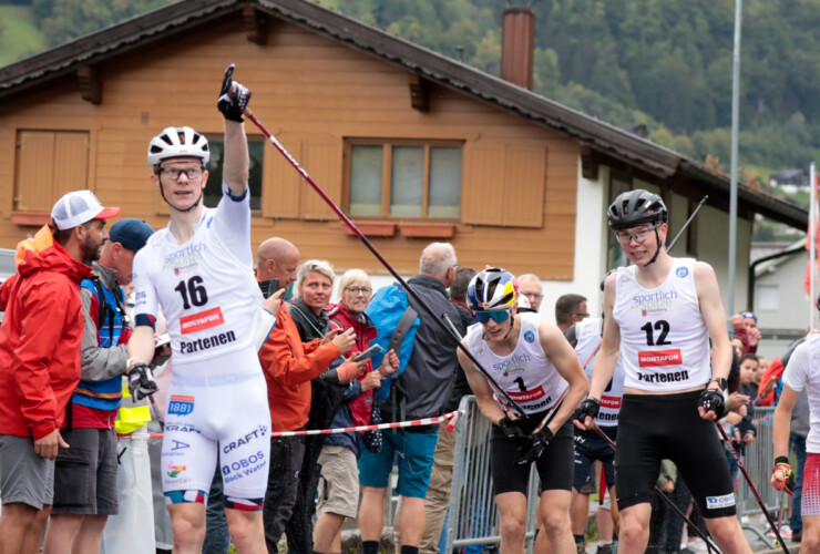 Einar Luraas Oftebro (NOR), Kristjan Ilves (EST), Jens Luraas Oftebro (NOR), (l-r)