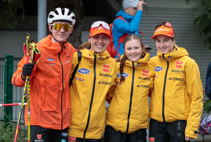 Nick Schoenfeld (GER), Jenny Nowak (GER), Anne Haeckel (GER), Maria Gerboth (GER), (l-r)