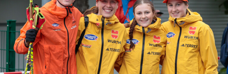 Nick Schoenfeld (GER), Jenny Nowak (GER), Anne Haeckel (GER), Maria Gerboth (GER), (l-r)