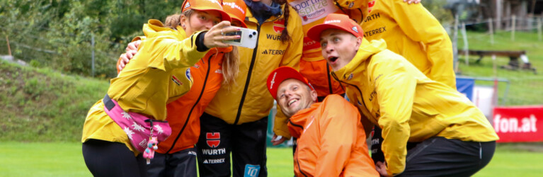 Nathalie Armbruster (GER), Anne Haeckel (GER), Jenny Nowak (GER), Maria Gerboth (GER), Tim Kopp (GER), (l-r)