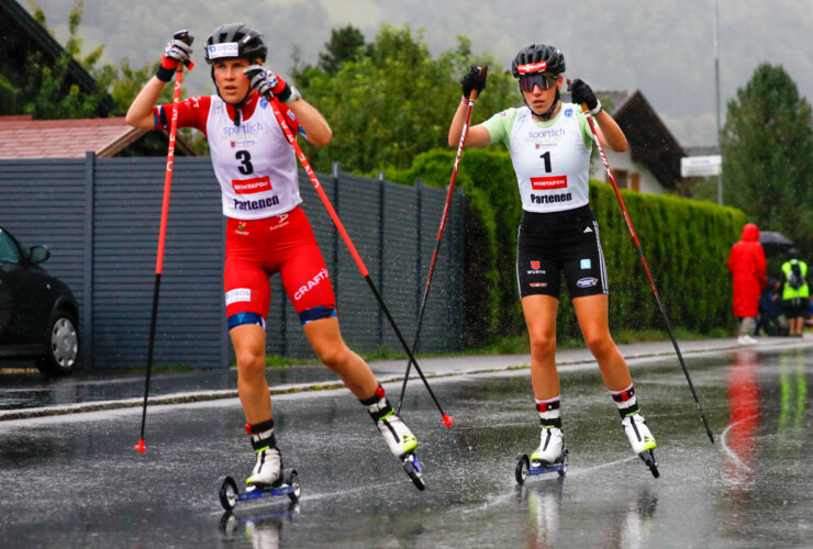 Ida Marie Hagen (NOR), Jenny Nowak (GER), (l-r)