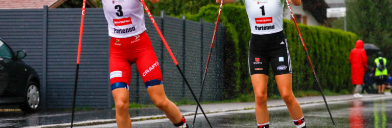 Ida Marie Hagen (NOR), Jenny Nowak (GER), (l-r)