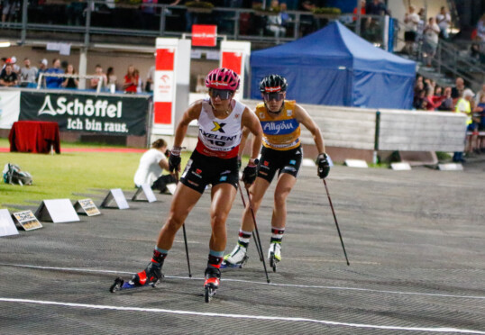 Nathalie Armbruster (GER), Jenny Nowak (GER), (l-r)