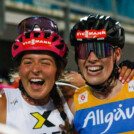 Doppelpodium: Nathalie Armbruster (GER), Jenny Nowak (GER), (l-r)
